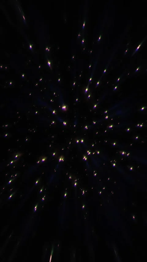 Experience a captivating journey through space filled with shimmering stars Stock Footage 315097427