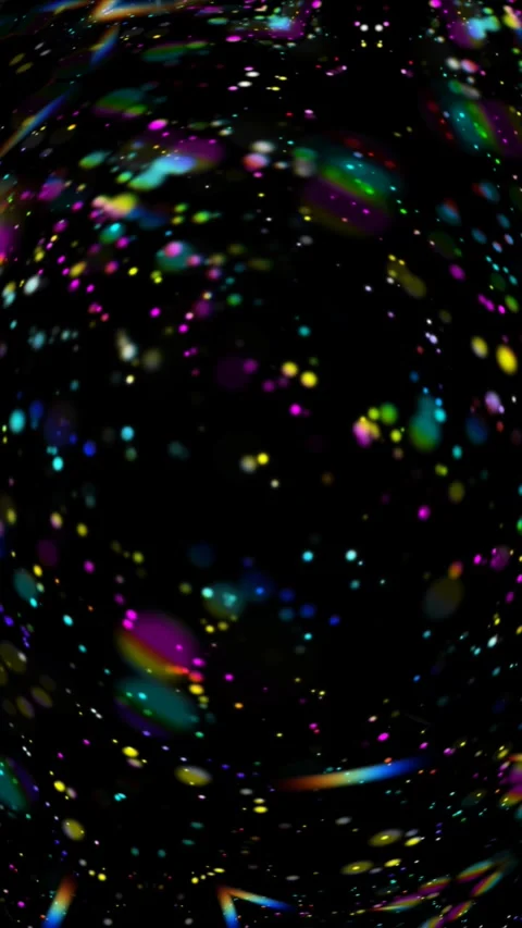 Experience a captivating journey through vibrant abstract patterns Stock Footage 315052723