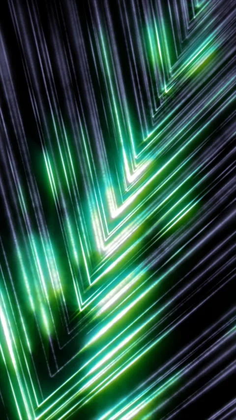 Experience colorful, dynamic light patterns Stock Footage 312100375