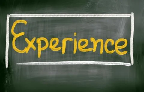 Experience concept Stock Illustration