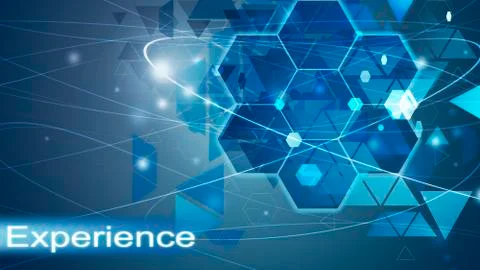 Experience concept, Innovation Computer Data Technology Business Stock Illustration