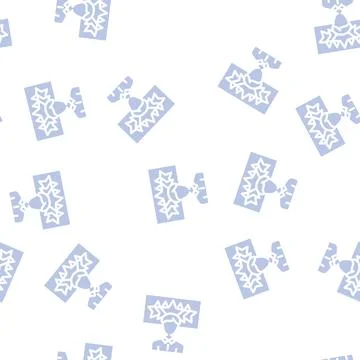 Experience customer testimonial glyph vector seamless pattern Stock Illustration