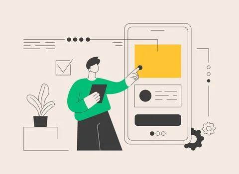 Experience design abstract concept vector illustration. Stock Illustration