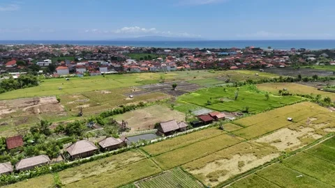 Experience the magic of Bali as the drone captures a breathtaking aerial vi.. Stock Footage 299653557
