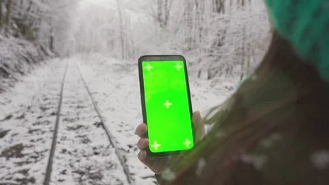 Experience the magic of Online Shopping in a Winter Wonderland while enjoying Stock-Footage 289445619
