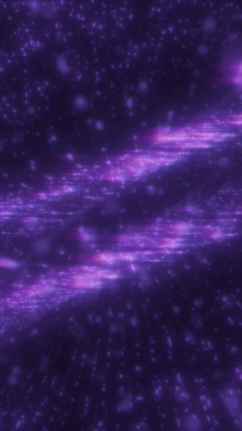 Experience a mesmerizing cosmic journey with pulsating lights Video stock 312799039