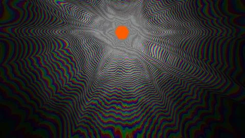 Experience a mesmerizing digital vortex Stock Illustration