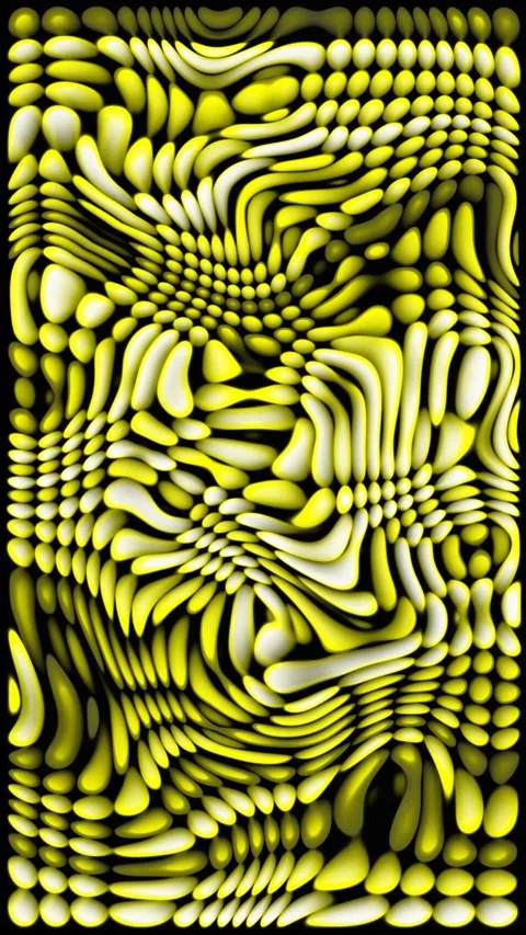 Experience a mesmerizing display of abstract motion with flowing shapes Stock Footage 313792690