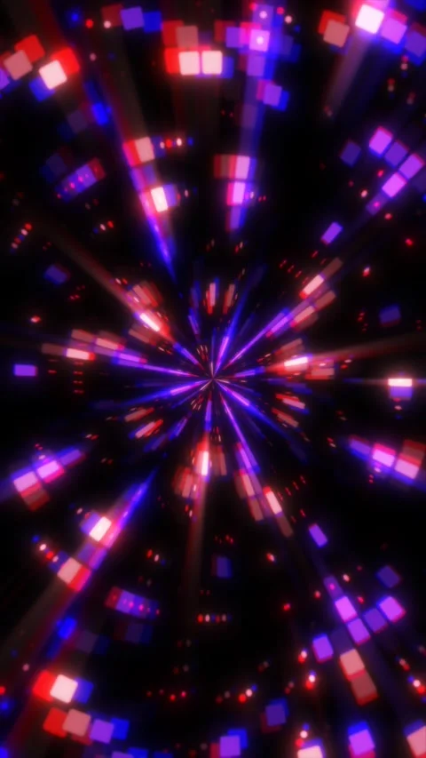 Experience a mesmerizing display of colorful abstract motion patterns Stock Footage 314266199