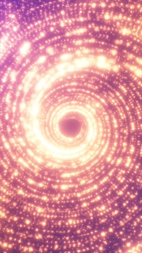 Experience a mesmerizing display of glowing spirals and radiant colors Stock Footage 311920388