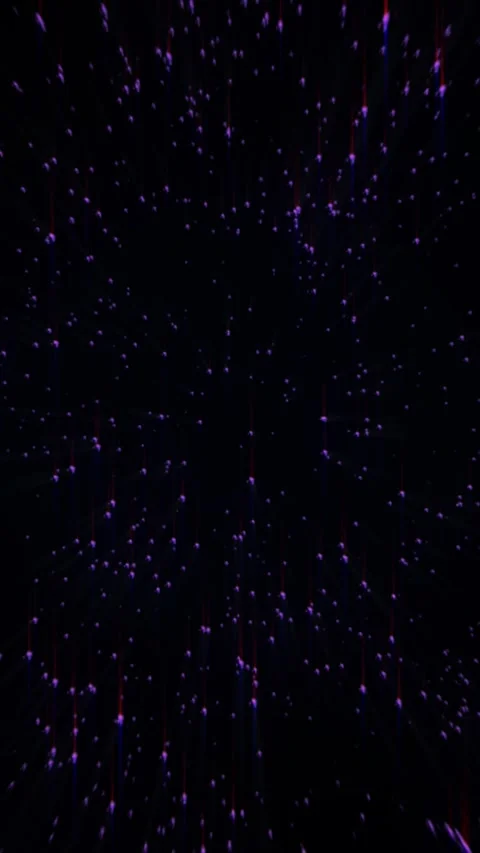 Experience a mesmerizing journey through a colorful shiny purple starry Stock Footage 315510026