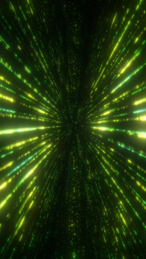 Experience a mesmerizing journey through a digital tunnel Stock Footage 313334979