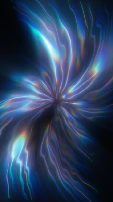 Experience mesmerizing motion with vibrant colors flowing and swirling Stock Footage 314170004