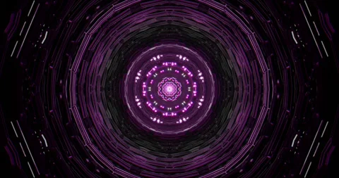 Experience a mesmerizing tunnel journey with seamless looping visuals in vi.. Stock Footage 317062500