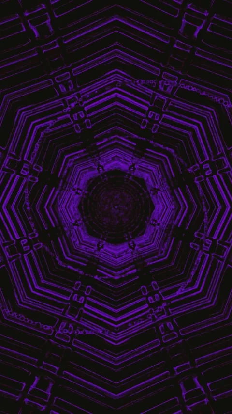 Experience a mesmerizing tunnel video loop with vibrant colors and seamless.. Stock Footage 321571871