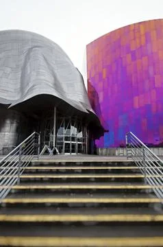 Experience Music Project, Seattle, United States Stock Photos