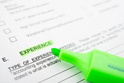 Experience Stock Photos