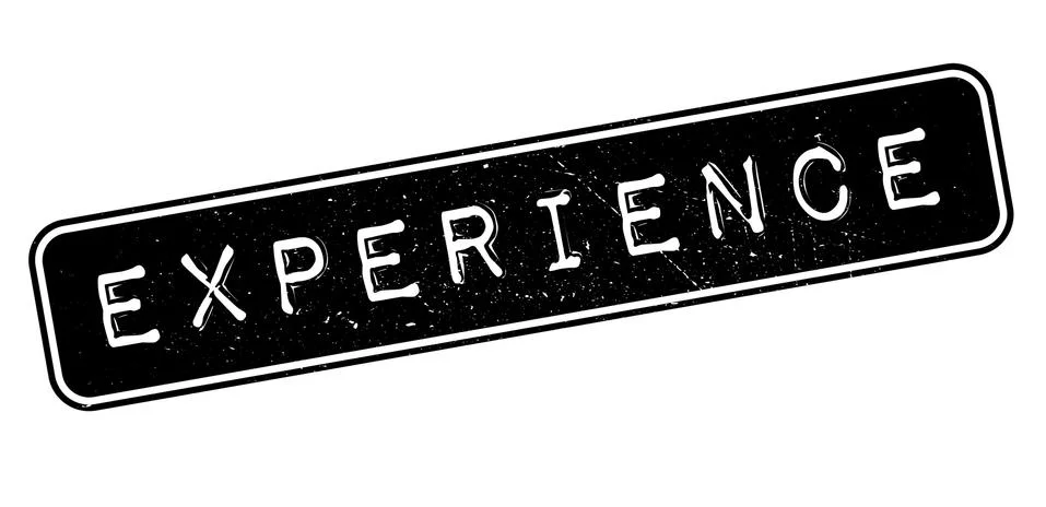 Experience rubber stamp Stock Illustration