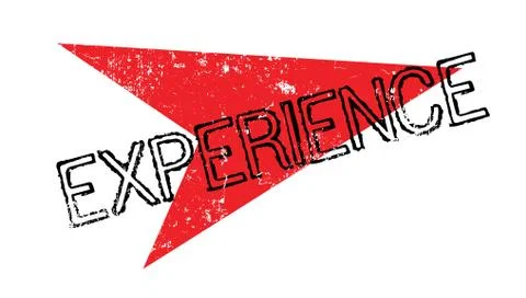 Experience rubber stamp Stock Illustration