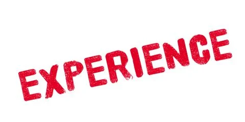 Experience rubber stamp Stock Illustration
