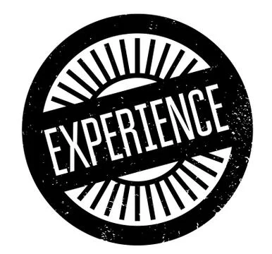 Experience rubber stamp Illustrazione stock