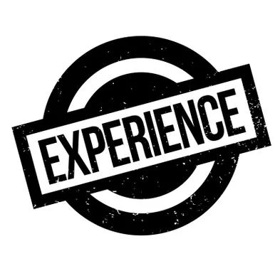 Experience rubber stamp Stock Illustration