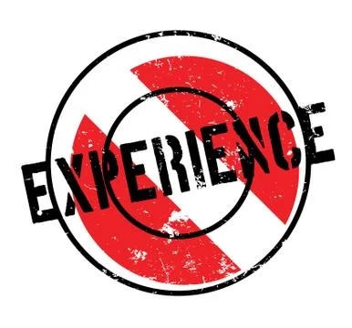 Experience rubber stamp イラスト素材
