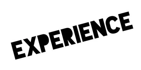 Experience rubber stamp Illustrazione stock