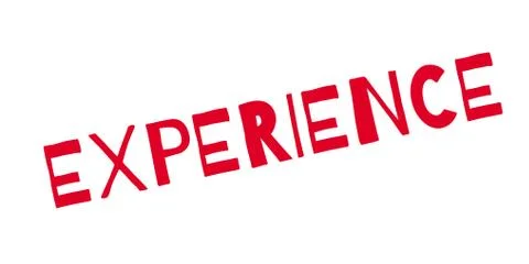 Experience rubber stamp Stock Illustration