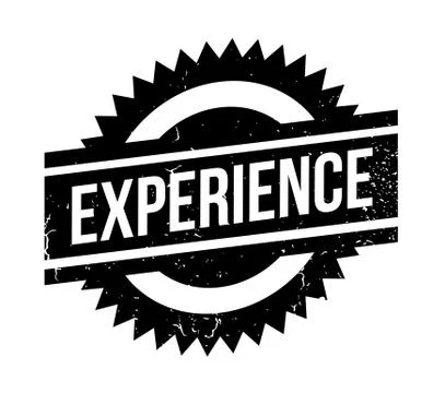 Experience rubber stamp Stock Illustration