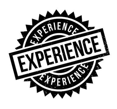 Experience rubber stamp Stock Illustration