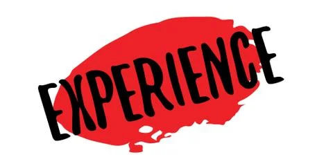 Experience rubber stamp Stock Illustration