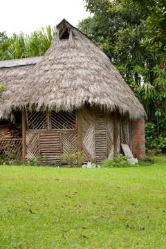 Experience the rustic charm of Ecuador with our traditional storage Stock Photos