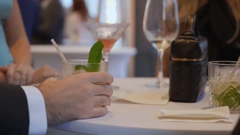 Experience the sophisticated blend of Elegant Coffee Cocktails, artfully served 動画素材 316511428