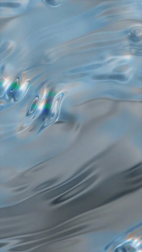 Experience a stunning display of flowing blue shapes that blend seamlessly Video stock 315052717