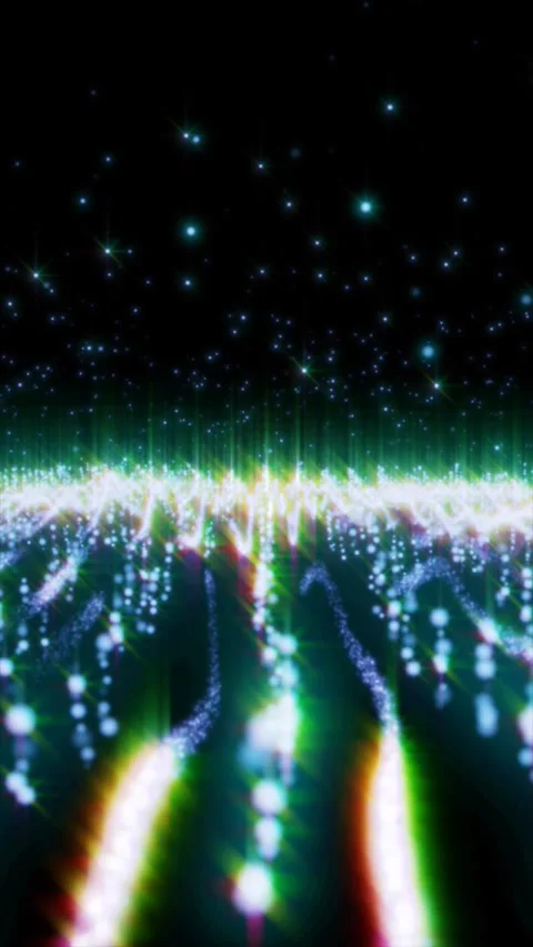Experience a stunning display of vibrant colors and dynamic patterns Stock Footage 314827329