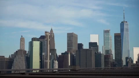 Experience the Stunning Skyline View of Impressive Urban Architecture Set Stock-Footage 291009811