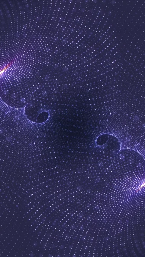 Experience stunning visuals as swirling patterns and bright colors Stock Footage 312563135