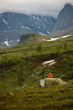 Experience the thrill of adventure on the summit Stock Photos
