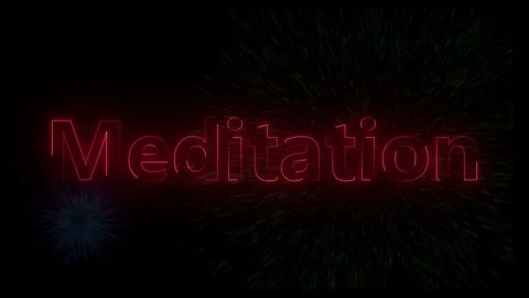 Experience tranquility and inner peace with this guided meditation session Stock Footage 318098948