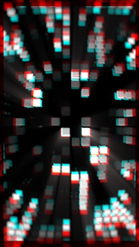 Experience a vibrant abstract backdrop featuring motion, light play Stock Footage 314266205