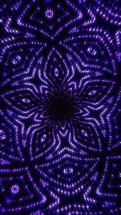 Experience vibrant abstract motion design with swirling patterns Stock Footage 313660963