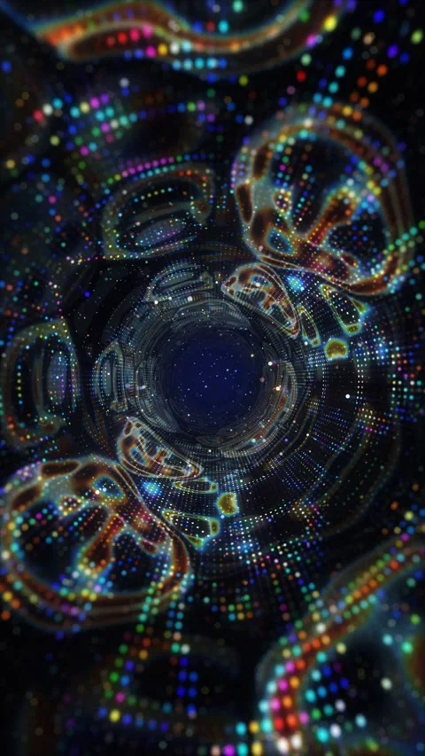 Experience vibrant colors and dynamic shapes Stock Footage 314049795