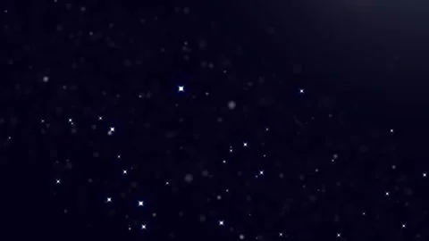 Experience vibrant star patterns dancing against a dark backdrop Stock Footage 314892792