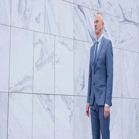 Experienced CEO Waiting For Young Apprentice Video stock 69336423