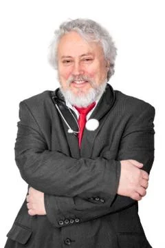 Experienced doctor Foto stock