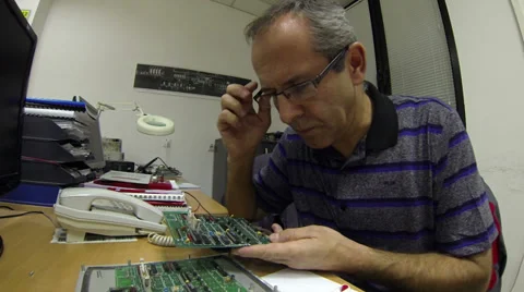 Experienced Engineer Stock Footage 38155533