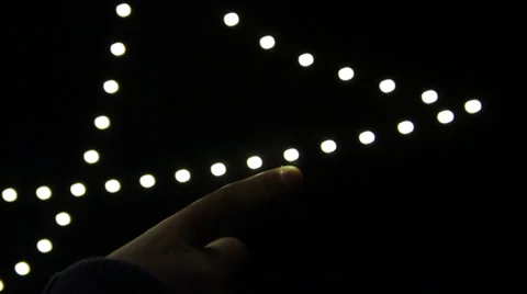 Experiencing the elegance of "lights" Stock Footage 36143342