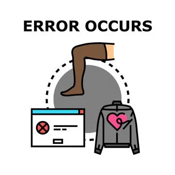 Experiencing system error and lifestyle disruption concept illustration 库存插图