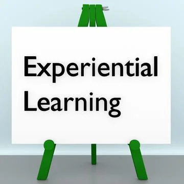 Experiential Learning Concept Stock Illustration